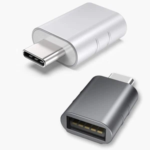 Type C to USB Adapter 3.0 USB-C 3.1 Male OTG, Female Data Connector Converter - Picture 1 of 11