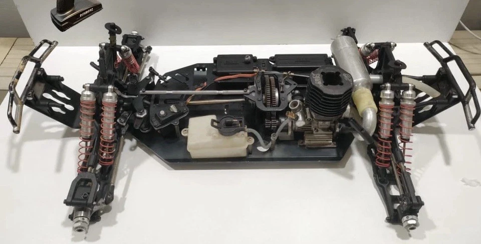 Vintage XTM Mammoth Nitro Truck For Repairs - Image 1 of 4