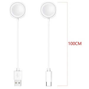 For Apple iwatch1-8 Generation Watch Square Magnetic Charger Cable 100CM - Photo 1/20