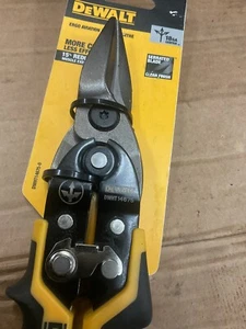 DeWalt DWHT14675 11.9" Industrial Grade Straight Cut Ergonomic Aviation Snips - Picture 1 of 4