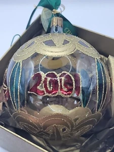 Waterford Holiday Heirlooms Ornament New Year’ Celebration Ball 2001 RARE - Picture 1 of 12