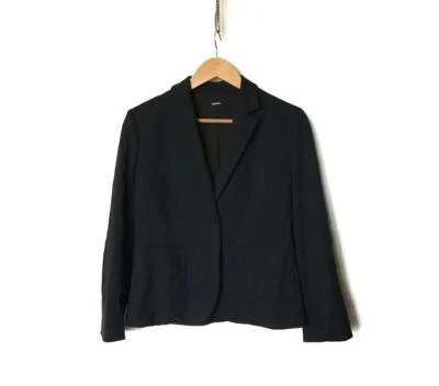 Jil Sander Navy by Raf Simons Rayon Blend Women's 1 Button Blazer Jacket Size 42 - Изображение 1 из 4