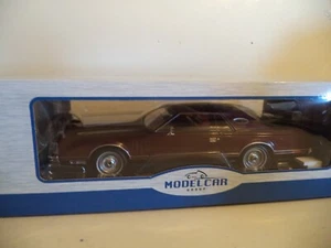 1978 LINCOLN CONTINENTAL MKV maroon 1:18 SCALE BY MCG in box - Picture 1 of 6