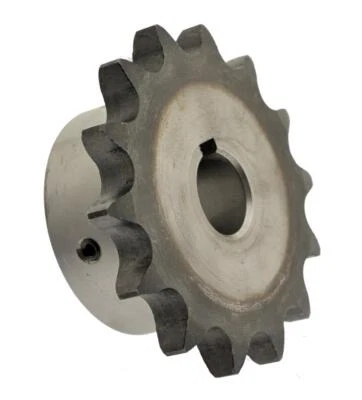 TOOLNERDS Kettenrad mit einseitiger Nabe und Fertigbohrung 08B-1 Nut + Gewinde