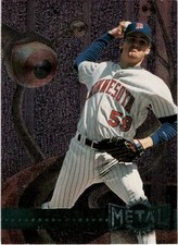 1996 Metal Universe #81 Brad Radke Great!