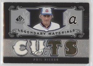 2007 SP Legendary Cuts Materials Double Material /125 Phil Niekro #LM-PN HOF