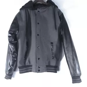 Chaqueta con capucha de la colección La Gate talla para hombre gris mediano negra - Imagen 1 de 11