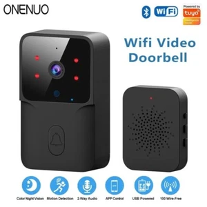 Akku Video Türklingel mit Kamera Tuya Smart Life Door Bell IoBroker schwarz - Bild 1 von 16