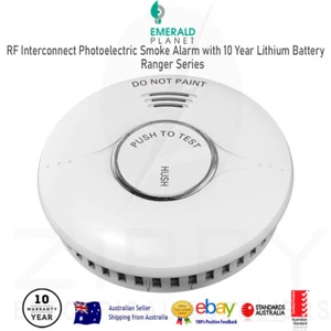 Emerald Ranger RF Interconnect Photoelectric Smoke Alarm+ 10Yr Lithium Battery - Picture 1 of 2