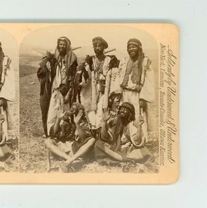 B4626 U&U Beduini del deserto, 1892, Monte Sinai, Palestina D - Foto 1 di 3