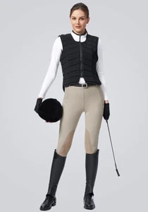 Women's Horse Riding Pants Knee-Patch Schooling Tights Equestrian Breeches - Picture 1 of 21