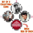 GENE VINCENT - ROCK & ROLL HALL OF FAME - COLLECTABLE COIN SET