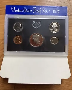 United States Proof Set 1972 - Imagen 1 de 5