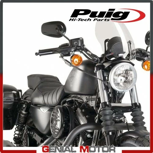 CUPOLINO PUIG TRASPARENTE 9283W HARLEY DAVIDSON SPORTSTER 1200 SUPERLO 2014 2017 - Immagine 1 di 2