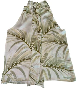 Rachel Zoe Damen (L) hochgeschlossen Tank Bluse tropischer Druck zum Binden UVP $ 22 neu mit Etikett - Bild 1 von 12