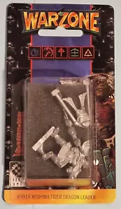 WARZONE MISHIMA TIGER DRAGON LEADER 9914 Mutant Chronicles Miniature Sealed - Picture 1 of 3