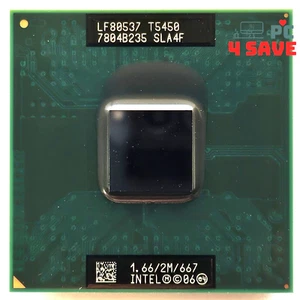 Procesador CPU Intel Core 2 Duo Mobile T5450 1,67 GHz 2 MB Socket P para computadora portátil SLA4F - Imagen 1 de 1