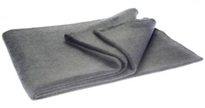 Canadian Armed Forces Issue Grey Wool Blanket - Package Of 10 New - Picture 1 of 2
