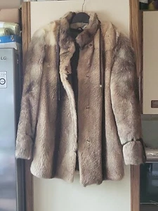 Pelzmantel gebraucht Gr S - Bild 1 von 5