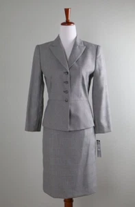 TAHARI ARTHUR S. LEVINE ASL NWT $229 Suit Blazer Top & Skirt Set Size 2 Petite - Picture 1 of 10