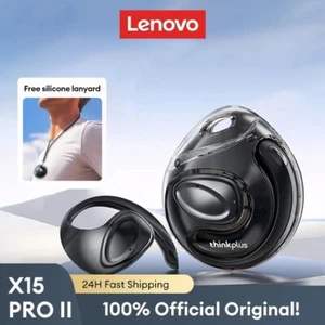 Lenovo ThinkPlus X15 Pro Écouteurs Ouverts Bluetooth Sport Sans Fil Chauffages - Photo 1 sur 9