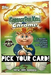2020 Garbage Pail Kids Chrome 3 - Base Set - You Choose - Pick Your Cards! - Picture 1 of 1