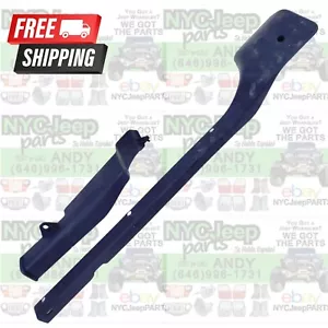 1999-2002 Jeep Wrangler TJ Interior Wire Wiring Harness Cover Plastic Trim 2pc - Bild 1 von 11