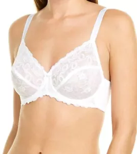 Reggiseno Wacoal Rinascimento Rosa Taglia 34D Buff Ferretto Pizzo Sfoderato Copertura Completa - Foto 1 di 6