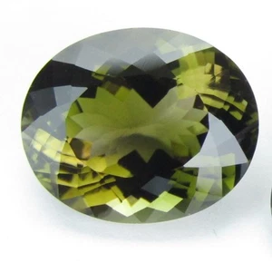 8.05Cts Genuine Amazing Natural Green Tourmaline 14.3X11.8mm Oval Shape Ref VDO - Picture 1 of 6