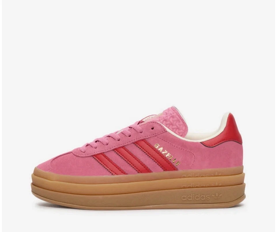 Adidas Originals Gazelle Bold Platform Shoes Size 5.5 Youth New Without Box - Image 1 of 4