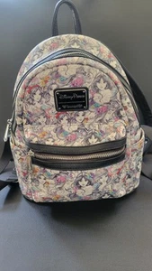 Rare Loungefly Disney Princess Sketch Mini Backpack - Picture 1 of 13