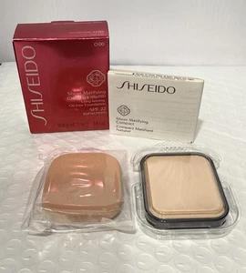 Shiseido Sheer Matifying Compact SPF 22 Refill Very Light Ochre O00 NIB - Picture 1 of 5