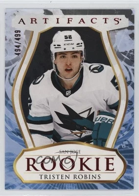 2023-24 Upper Deck Artifacts Rookies Ruby /499 Tristen Robins #191 Rookie RC - Image 1 of 2
