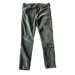 Vince Olive Green Women's Corduroy Skinny Pants Size 31 - Picture 1 of 4