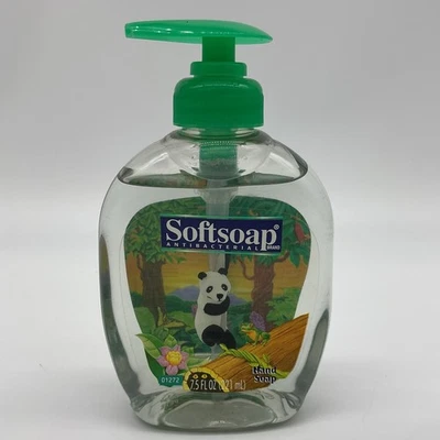 New Vintage Softsoap Hand Soap Dispenser Panda Bear Animal Inside Figure - Image 1 of 4