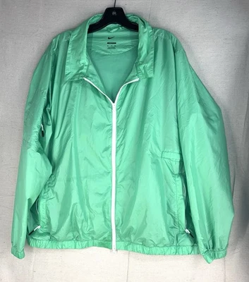 Chaqueta de golf Nike sin guiones verde Phoenix calce suelto DX9214-363 para hombre talla grande Foto 1 de 4