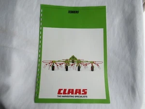 1986 CLAAS hay tedders brochure - Picture 1 of 5