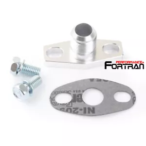 10AN AN10 Turbo Oil Drain / Return Kit Fit Borgwarner 6258 6758 7064 7163 - Picture 1 of 1