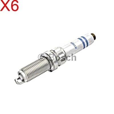 BOSCH Spark Plug 6 pcs For PORSCHE 718 Boxster Cayman 718Ster 911 0242145552 - Изображение 1 из 4