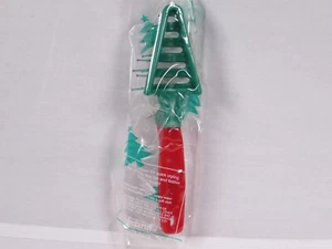 1994 Avon Folding Hair Brush Christmas Tree Shape NOS Vintage Purse Kids Gift - Picture 1 of 5