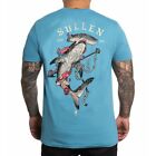 Sullen Clothing Sea Spear Hammerhead Shark Tattoo Artist Blue T Shirt S-3XL UK