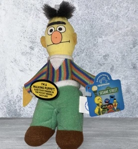 1999 Sesamstrasse Laufpuppe Puppe BERT Jim Henson Neu mit Etikett - Bild 1 von 4