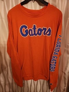 T-Shirt Vintage Champion Marke Florida Gators Herren 3XL orange Langarm - Bild 1 von 4