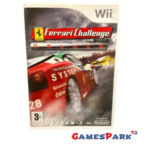 FERRARI CHALLENGE TROFEO PIRELLI DELUXE WII WII U NINTENDO GIOCO USATO PER corsa - Picture 1 of 4