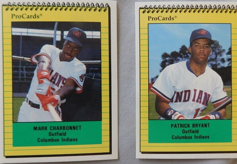 1991 ProCards Columbus Indians Baseball Card Pick one - Image 1 of 1