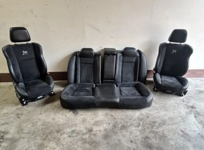 Dodge Charger Scat Pack 2015-2023 6,4 L OEM cuero Alcantara asientos delanteros/traseros Foto 1 de 4