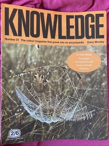 Vintage Knowledge Magazine No 31 60’s/70’s Magazine Grows Into An Encyclopaedia. - Imagen 1 de 2