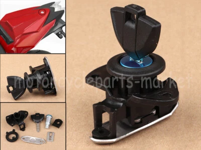 Черный комплект ключей для замка подушки заднего сиденья подушечка для двигателя BMW S1000RR 2009-2015 - Изображение 1 из 4