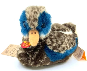 Steiff Pilla Duck 1988 Archive Sample Werkmuster ID Tag 22cm 9in Plush Squeaker - Picture 1 of 15