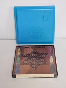 *NEW* Vintage Wooden Chinese Checkers Set Drueke No. 563P TRAVEL - Picture 1 of 12
